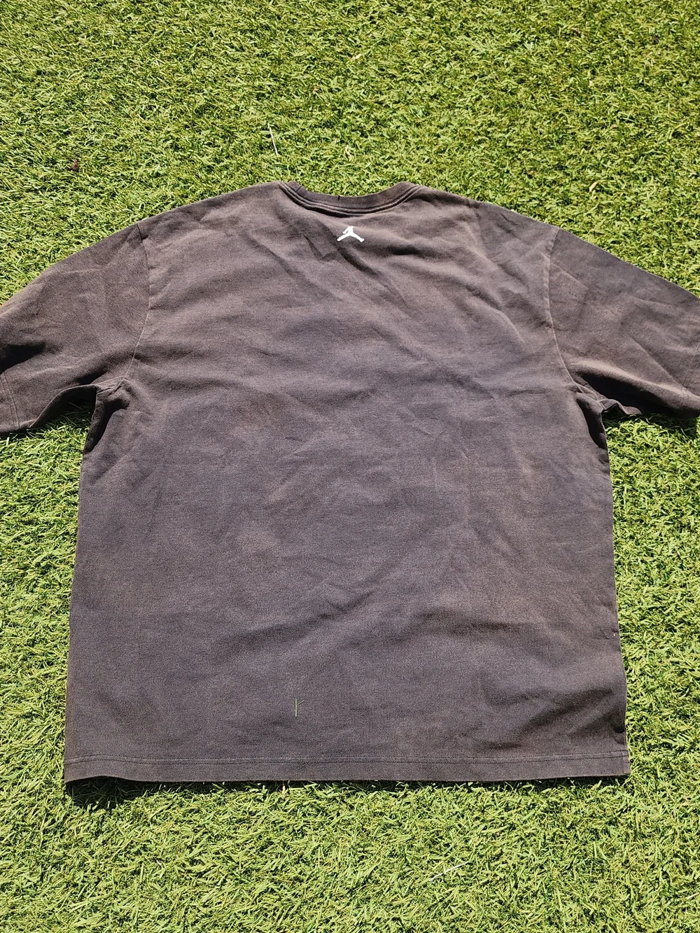 Jordan Black Short Sleeve Tee with Red '23 Graphic